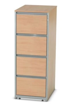 Thames Four Filing Drawers 8 Thames Four Filing Drawers -Furniture Sale Shop four drawer filing cabinet beech