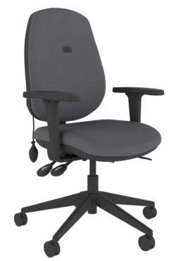 Lumbar Office Chair -Furniture Sale Shop frf100 gy front right