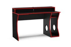 Enzo Black And Red Gaming Computer Desk -Furniture Sale Shop gaming desk 3