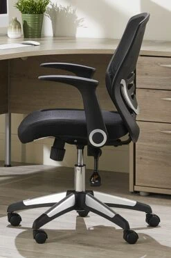 Graphite Folding Arm Mesh Chair 17 Graphite Folding Arm Mesh Chair -Furniture Sale Shop graphite 3