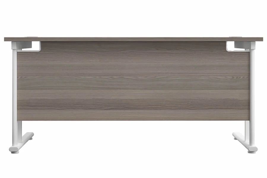Kestral Grey Oak Rectangular Cantilever Desk 11 Kestral Grey Oak Rectangular Cantilever Desk - Image 9