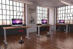 Nova Height Adjustable Desk -Furniture Sale Shop ha walnut