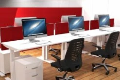 Polar Height Adjustable Desk 12 Polar Height Adjustable Desk -Furniture Sale Shop ha white new