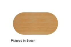 Kestral D End Boardroom Table -Furniture Sale Shop hawk beech top 1