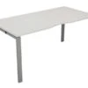 Kestral White 1 Person Single Bench Desk -Furniture Sale Shop hawk white 1 person bench desk