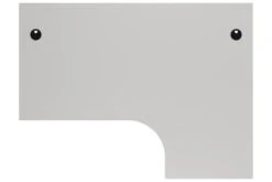 Kestral White Corner Desk And Pedestal -Furniture Sale Shop hawk white crescent top