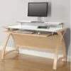 Curve Computer Desk -Furniture Sale Shop helsinki computer desk oak 3