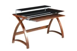 Curve Computer Desk -Furniture Sale Shop helsinki computer desk walnut