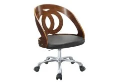 Curve Office Chair -Furniture Sale Shop helsinki office chair walnut 1
