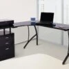 Alice Black Corner Desk