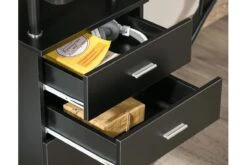 Alice Black Corner Desk -Furniture Sale Shop homcom black computer table corner desk 14