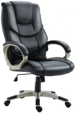 Ontario Leather Office Chair 15 Ontario Leather Office Chair -Furniture Sale Shop homcom high back pu leather office chair black 1