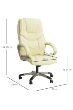 Ontario Leather Office Chair 25 Ontario Leather Office Chair -Furniture Sale Shop homcom high back pu leather office chair cream 3