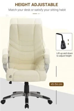 Ontario Leather Office Chair 21 Ontario Leather Office Chair -Furniture Sale Shop homcom high back pu leather office chair cream 7