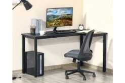 Nemesis Black Corner Gaming Desk 23 Nemesis Black Corner Gaming Desk -Furniture Sale Shop homcom l shaped corner desk 11