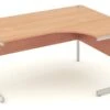 Price Point Beech Cantilever Crescent Desk 1 Price Point Beech Cantilever Crescent Desk -Furniture Sale Shop icdlc16 beech