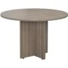 Kestral Grey Oak Round Meeting Table -Furniture Sale Shop image 5 3