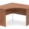 Nova Walnut Corner Panel Leg Desk -Furniture Sale Shop impulse call centre desk panel desk walnut