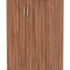 Nova Walnut Tall Office Cupboard -Furniture Sale Shop impulse tall office cupboard 1200 walnut
