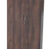 Harmony Walnut Two Door Locking Cupboard -Furniture Sale Shop lee plumpton harmony tall cupboard