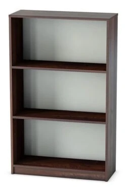 Harmony Walnut Office Bookcase -Furniture Sale Shop lee plumpton ssbc12s2