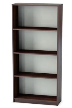 Harmony Walnut Office Bookcase -Furniture Sale Shop lee plumpton ssbc16s3