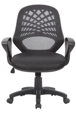 Spiral Mesh Back Office Chair -Furniture Sale Shop maine black 2