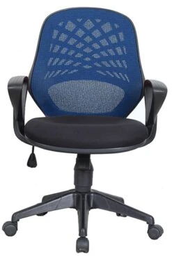 Spiral Mesh Back Office Chair -Furniture Sale Shop maine blue 2