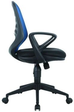 Spiral Mesh Back Office Chair -Furniture Sale Shop maine blue 5