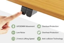Nene Height Adjustable Desk -Furniture Sale Shop nene sit stand desk 3