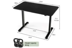 Nene Height Adjustable Desk -Furniture Sale Shop nene sit stand desk 4