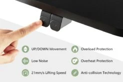 Nene Height Adjustable Desk -Furniture Sale Shop nene sit stand desk 6