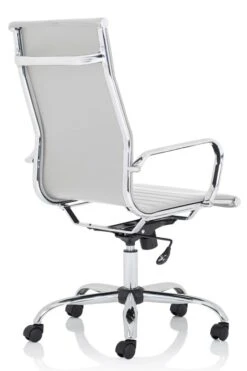 Nola High Back White Executive Office Chair -Furniture Sale Shop nola 3