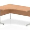 Norton Oak Cantilever Corner Desk -Furniture Sale Shop norton oak canterlever crescent desk left hand
