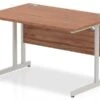Nova Walnut Rectangular Cantilever Desk -Furniture Sale Shop nova walnut rectangular cantilever desk