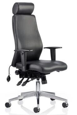 Onyx Leather Office Chair -Furniture Sale Shop onyx 18