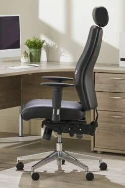 Onyx Leather Office Chair -Furniture Sale Shop onyx 3