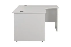 Kestral White Panel Corner Workstation -Furniture Sale Shop opr1612cwsrpwh side