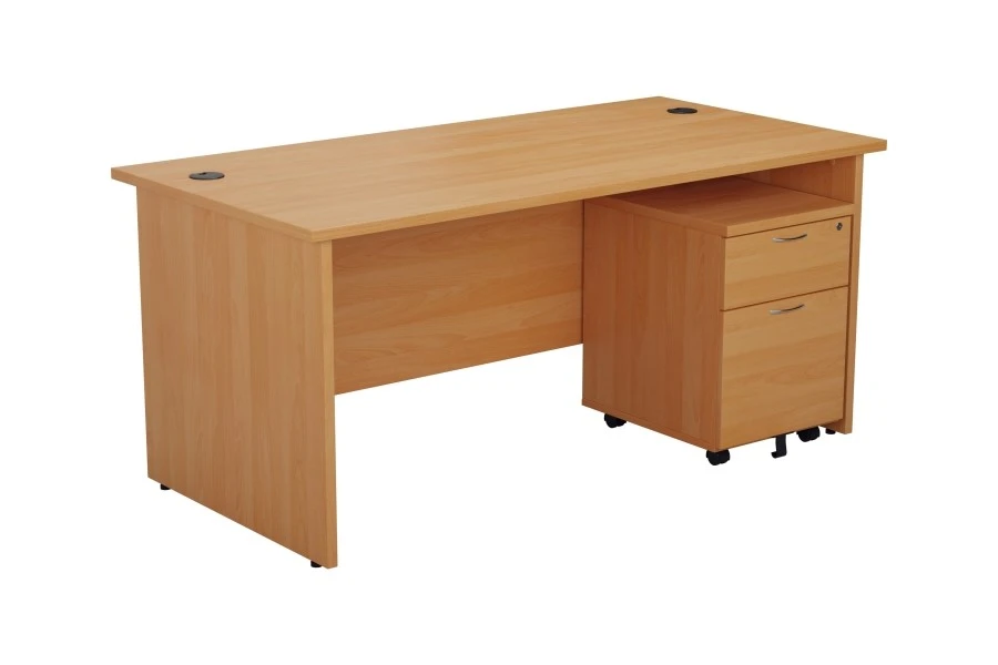 Kestral Panel Promo Desk And Pedestal 3 Kestral Panel Promo Desk And Pedestal