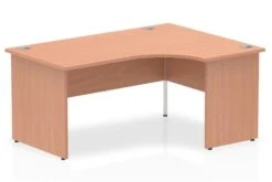 Price Point Beech Panel End Corner Desk