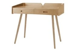 Vienna Drawer Desk -Furniture Sale Shop pc609 vienna drawer oak desk 1