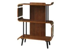 Vienna Short Book Case 12 Vienna Short Book Case -Furniture Sale Shop pc611 vienna short book case walnut 2