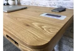 San Francisco Smart Executive Desk -Furniture Sale Shop pc709 san francisco smart speaker charging desk oak 4