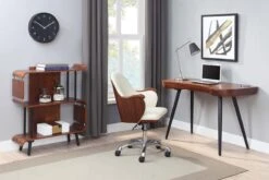 San Francisco Executive Desk -Furniture Sale Shop pc714 san francisco exc desk walnut 3