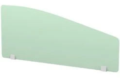 Perspex Curve Desk Screen