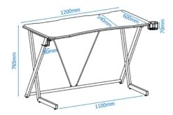 Phantom Gaming Desk -Furniture Sale Shop phanton gaming desk 6