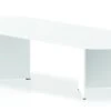 Polar White 2400 Boardroom Table Panel Leg