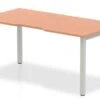 Portland 1 Person Single Bench Desk -Furniture Sale Shop portland single bench desk beech