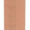 Price Point 4 Drawer Beech Filing Cabinet -Furniture Sale Shop price point beech 4 drawer filing cabinet