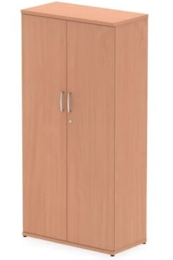 Price Point Beech Tall Office Cupboard -Furniture Sale Shop price point beech tall office cupboard 1600mm
